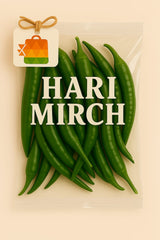 ....Green chilli (Hari mirch)   100g